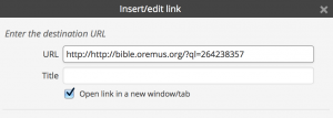 add URL